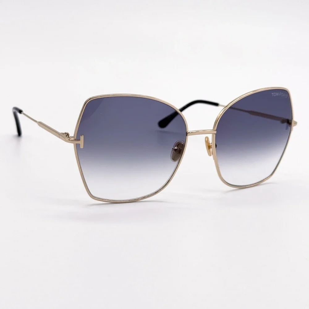 NEW TOM FORD TF951 28B GOLD WOMEN SUNGLASSES FARAH FT0951/S 28B TOM FORD EYEWEAR